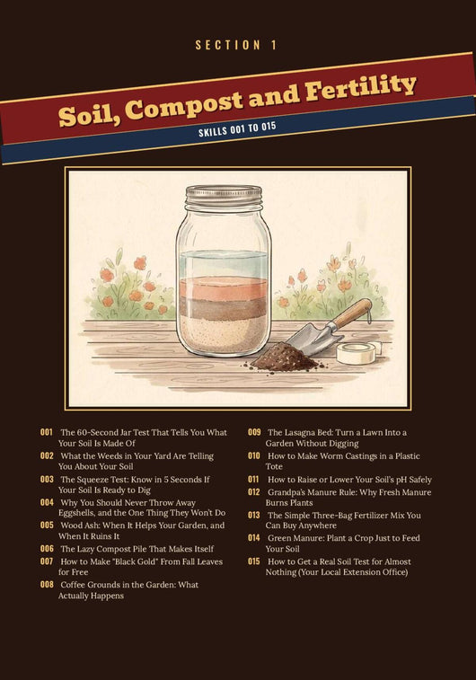 Section opener — Soil, Compost and Fertility