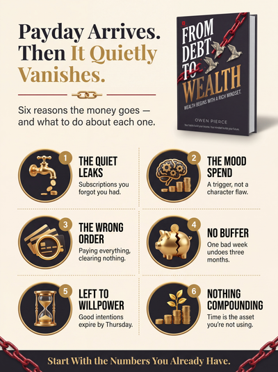 Payday arrives, then it quietly vanishes - six reasons the money goes and what to do about each one